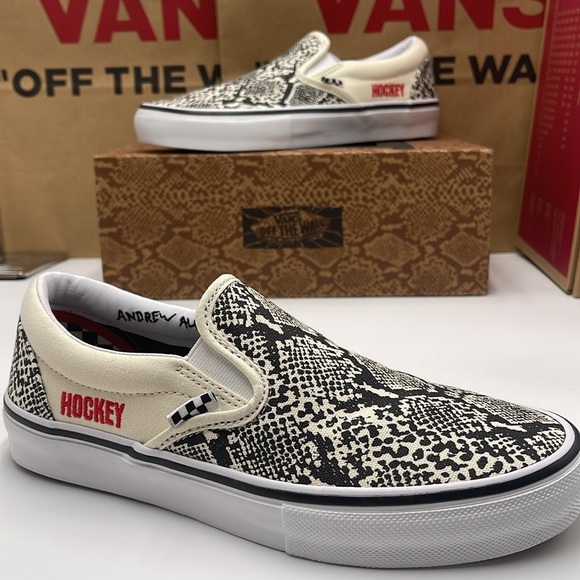 Vans Other - Vans Men’s Skate Slip-On Hockey Skateboards Snake
VN0A5FCA7W1
Sneakers